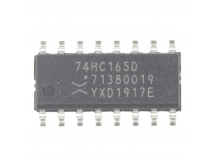 Логические микросхемы NXP 74HC165D (SO-16) Сдвиговый регистр8-раз.