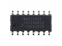 Логические микросхемы NXP 74HCT595D (SO-16) Сдвиговый регистр8-раз.