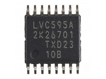 Логические микросхемы NXP 74LVC595APW (TSSOP-16) Сдвиговыйрегистр 8-раз.