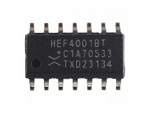 Логические микросхемы NXP HEF4001BT (SO-14) Логический элемент4ИЛИ-НЕ