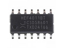 Логические микросхемы NXP HEF4011BT (SO-14) Логический элемент4И-НЕ