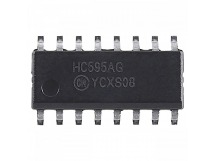 Логические микросхемы ONS MC74HC595ADR2G (SO-16) Сдвиговыйрегистр 8-раз.