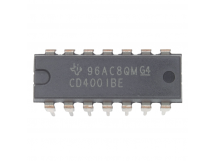 Логические микросхемы TI CD4001BE (DIP-14) Логический элемент2ИЛИ-НЕ