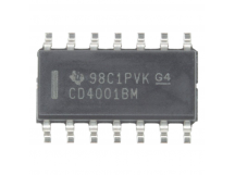 Логические микросхемы TI CD4001BM96 (SOIC-14) Логический элемент2ИЛИ-НЕ