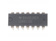 Логические микросхемы TI CD4011BE (DIP-14) Логический элемент 2И-НЕ