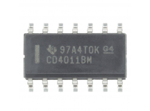Логические микросхемы TI CD4011BM96 (SO-14) Логический элемент2И-НЕ
