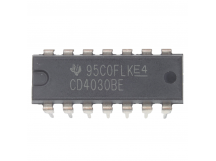 Логические микросхемы TI CD4030BE (DIP-14) Логический элементисключающее ИЛИ