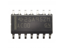 Логические микросхемы TI SN74AC00DR (SO-14) Логический элемент2И-НЕ 4-канала