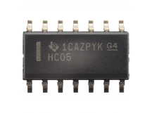 Логические микросхемы TI SN74HC05DR (SO-14) Логический элемент НЕ6-каналов