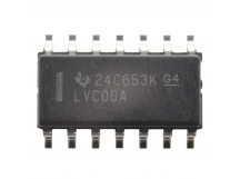 Логические микросхемы TI SN74LVC00ADR (SO-14) Логический элемент2И-НЕ 4-канала