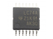 Логические микросхемы TI SN74LVC74APW (TSSOP-14) D-триггер2-канала