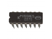 Логические микросхемы Россия КМ155ИЕ5 (DIP-14) Двоичный счетчик