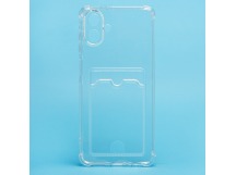 Чехол-накладка - SC276 с картхолдером для "Samsung Galaxy A07 5G/ F70e 5G" (transparent) (245080)