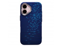 Чехол-накладка Luxo Creative PC для "Apple iPhone 16" (M005) (dark blue) (245195)