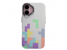 Чехол-накладка Luxo Creative PC для "Apple iPhone 16" (M036) (silver) (245260)