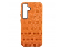 Чехол-накладка Luxo Creative PC для "Samsung Galaxy S25" (M004) (orange) (245187)