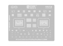 Трафарет UBGA IP15-A17/A16 для iPhone 15/15 Plus/15 Pro/15 Max(U-IP11) AMAOE
