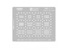 Трафарет BGA EMMC/EMCP/UFS/UMCP/LPDDR/NAND/PCIE (EMMC:3)AMAOE