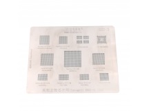 Трафарет BGARainierQ-12x12-361/7.5x11-216/ShastaPlus-10x10-256/7x11-198/Rainier-15x15-575/14x14-528/LPDDR4-BGA200/1113SSD-BGA345/Tacoma-21x21-899/Shasta-7x10.5-187/9x10-195 (SSD:3)AMAOE