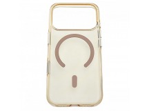 Задняя накладка для iPhone 17 Pro (защита от отпечатков пальцев,поддержка MagSafe), оранжевая (Iceguard) (Full Case) KZDOO