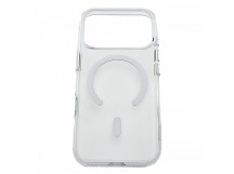 Задняя накладка для iPhone 17 Pro (защита от отпечатков пальцев,поддержка MagSafe), прозрачная (Iceguard) (Full Case) KZDOO