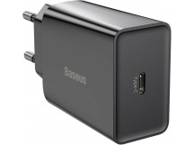 СЗУ Baseus Speed Mini (Быстрая зарядка) (USB C) (20W EU) (Черный)