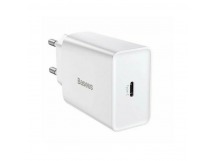 СЗУ Baseus Speed Mini (Быстрая зарядка) (USB-C) (20W EU) (Белый)