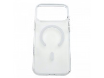 Задняя накладка для iPhone 17 Pro Max (защита от отпечатков пальцев,поддержка MagSafe), прозрачная (Iceguard) (Full Case) KZDOO