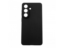 Задняя накладка для Samsung SM-S942 Galaxy S26 (ультратонкая,защита от отпечатков пальцев, силиконовая), черная (Q Series) (FullCase) KZDOO