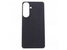 Задняя накладка для Samsung SM-S947 Galaxy S26 Plus (с поддержкойMagSafe, черная (KEVLAR DIAGO) KEEPHONE