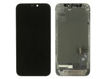 Дисплей для iPhone 12 mini + тачскрин + рамка (черный), LTPS JCID(шлейф IC)