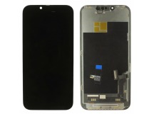 Дисплей для iPhone 13 + тачскрин + рамка (черный), SOFT OLED JK(шлейф IC)