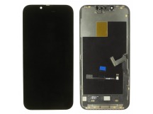 Дисплей для iPhone 13 Pro + тачскрин + рамка (черный), SOFT OLED JK(шлейф IC)
