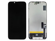 Дисплей для iPhone 14 + тачскрин + рамка (черный), SOFT OLED JCID(Diagnosable Screen, без ошибки)