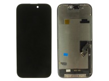 Дисплей для iPhone 16 Pro + тачскрин + рамка (черный), JK (шлейф IC)120Hz