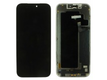 Дисплей для iPhone 17 Pro Max + тачскрин + рамка (черный), SOFTOLED DD (шлейф IC) 120Hz
