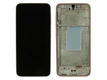 Дисплей для Samsung SM-A266 Galaxy A26 5G (2025) + тачскрин + рамка(персиковый/розовый), ОРИГ100%
