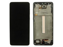 Дисплей для Samsung SM-A336 Galaxy A33 5G (2022) + тачскрин + рамка(черный), ОРИГ100%
