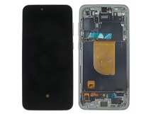 Дисплей для Samsung SM-S711 Galaxy S23 FE 5G + тачскрин + рамка(графит), ОРИГ100%