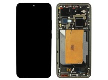 Дисплей для Xiaomi 15 + тачскрин + сканер отпечатка пальца + рамка(черный), Full ORIG
