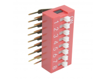 DIP-переключатели DAIER DA-08R (Красный) DIP переключатель 8 поз.угловой 50В 0,1А