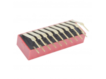 DIP-переключатели DAIER DA-10R (Красный) DIP переключатель 10 поз.угловой 50В 0,1А