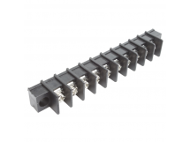 Барьерные клеммники CNLIFENG LF411SM-7.62-10P [LF25SM] (Черный)Барьерный клеммник на плату 10 конт. шаг 7,62мм 300В 20А