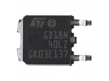 Биполярные транзисторы (IGBT) STM STGD18N40LZT4 (D-PAK)Биполярный транзистор IGBT 390В 30А
