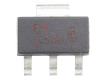 Биполярные транзисторы DIODES FZT1151ATA (SOT-223) Биполярныйтранзистор PNP 40В 3А