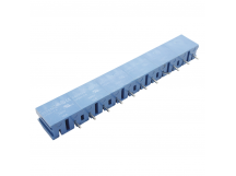 Винтовые клеммники KAIFENG KF705A-7.5-12P-1B (Синий) Винтовойклеммник на плату 12 конт. шаг 7,5мм 450В 24А