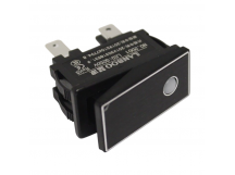 Клавишные переключатели LANBOO LBCX ПереключательLBCX2810.5-H202/G220V/PC(L) черный с индикатором 220В ON-OFFDPST 250В 16А (зеленый) пластик