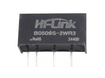 Модули питания Hi-Link B0509S-2WR3 Модуль DC-DC преобразователь сгальванической развязкой Uвх=5В Uвых=9В Pвых=2Вт
