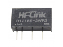 Модули питания Hi-Link B1215S-2WR3 Модуль DC-DC преобразователь сгальванической развязкой Uвх=12В Uвых=15В Pвых=2Вт