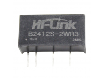 Модули питания Hi-Link B2412S-2WR3 Модуль DC-DC преобразователь сгальванической развязкой Uвх=24В Uвых=12В Pвых=2Вт
